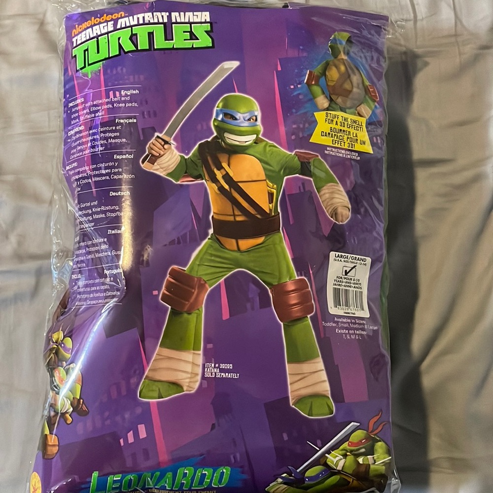 Leonardo Kids Costume
